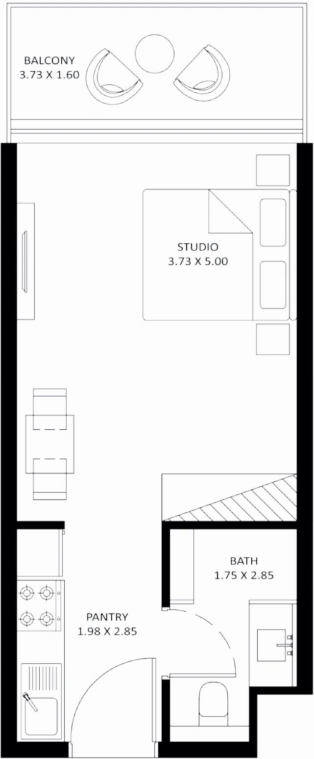 Studio Apartment