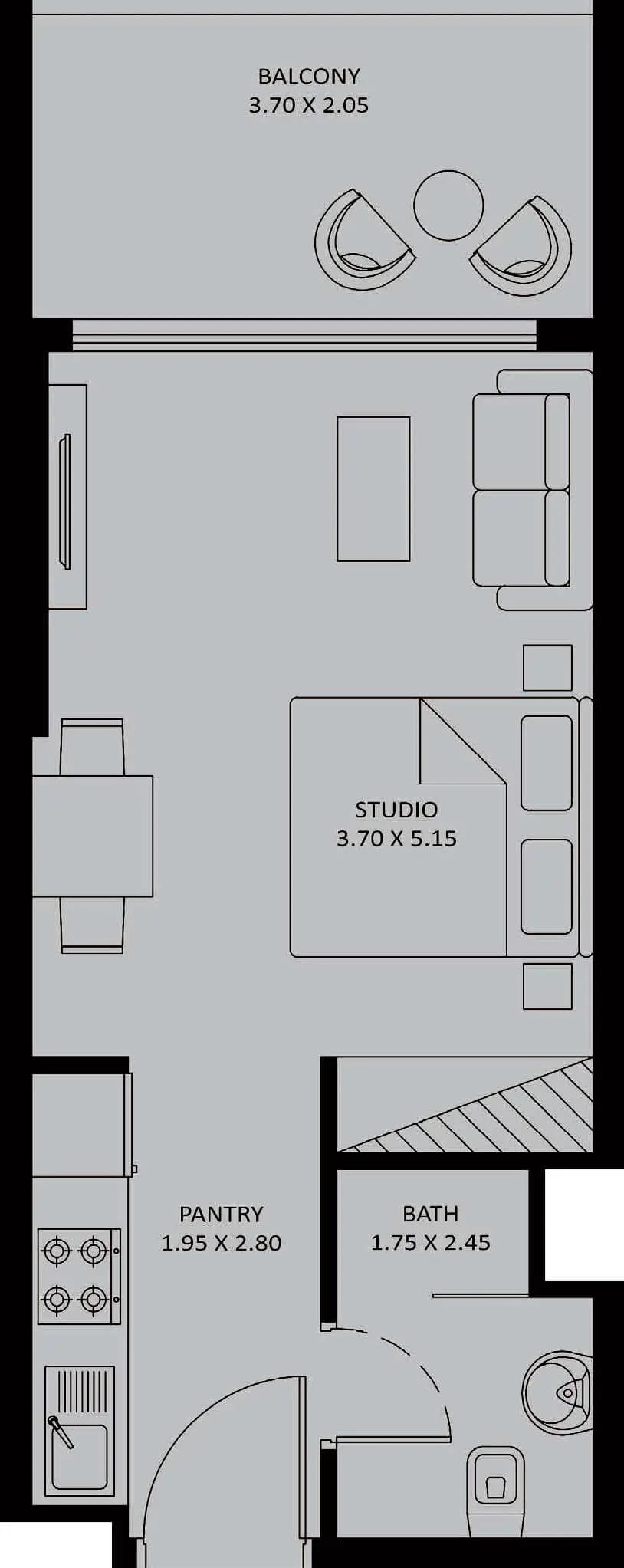 Studio Apartment